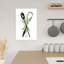 Cooking Is Love Made Edible Whimsical Abstract Contemporary Landscape Nature Wall Art Print-134630778