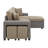 Dovie 92.5" Wide Reversible Sleeper Sofa & Chaise with Ottoman-1397859578