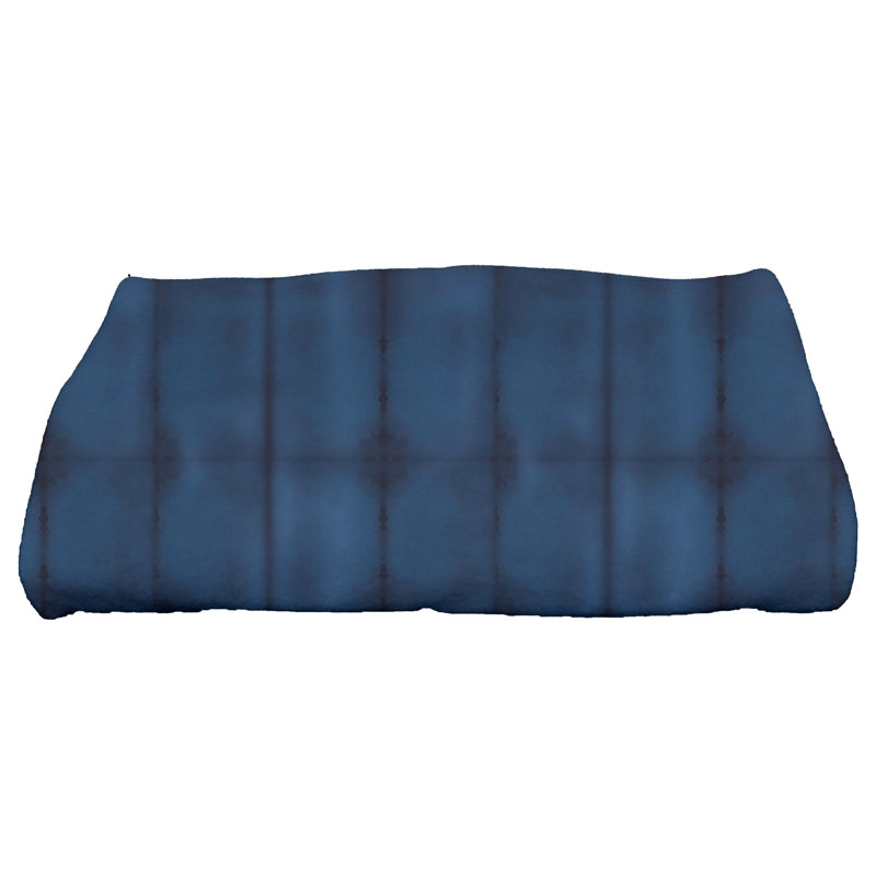 Sequence Bath Towel, Navy Blue