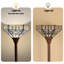 Lampe sur pied Tiffany Torchiere Mission Hexagon