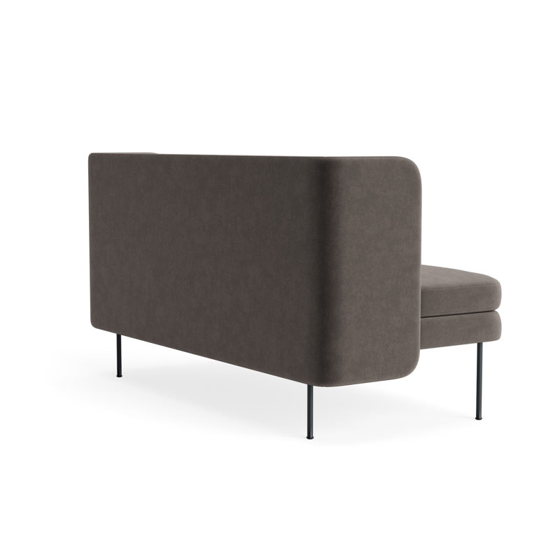 MTO - Bloke 60" Sofa, Storm Velvet
