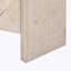Buffet multifonctionnel en MDF avec portes en lattes de bois tissées-978073407
