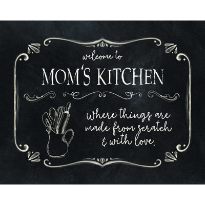 Mom's Kitchen - Impression sur toile tendue