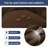 Outdoor 4'' Thick Bench Seat Cushion, 63*20In Waterproof Bench Seat Cushion Replacement-2126076385