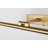Brass 15 in. LED Picture Light with Remote Control Dimmable Multiple Color Temperatures Rotatable and Timer