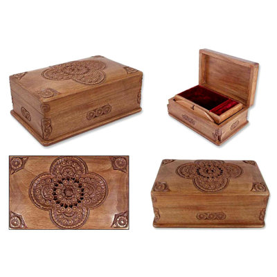 Boîte à bijoux médaillon
