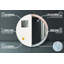 Huldar Glass Flat Wall Mirror