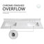 Meuble-lavabo 84 po avec double vasque Cholena-353896939-353937215