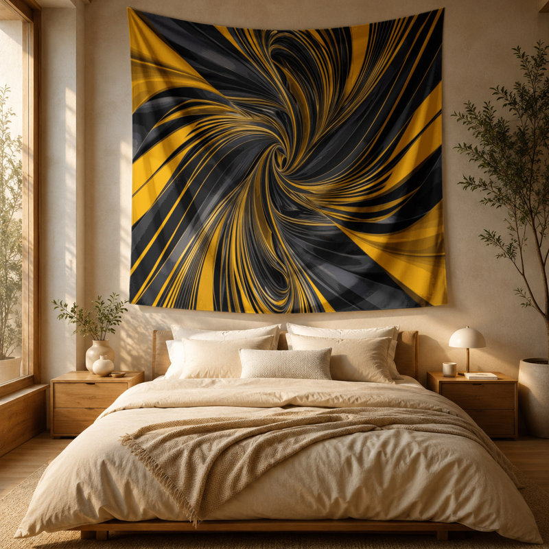 Tapisserie murale Op Art 69, 88 po x 104 po