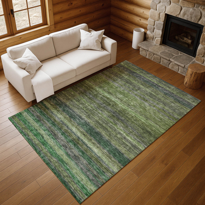 Tapis de qualité supérieure lavable à la machine Marasco AMF1639, Rectangle 9 pi x 12 pi