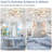 Ceiling Fans With Lamps And Remote, Reversible Dc Motor, 6 Speed, Dimmable, Memory Function, For Bedroom.