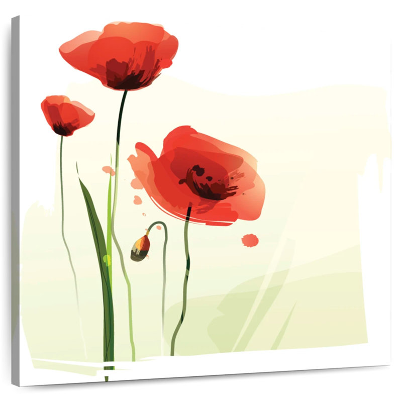 Coquelicots Harnek, H 16 po x l 16 po