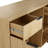 53.2"W Sideboard Buffet Table Coffee Bar Cabinet with Fridge Space