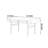 Retro Solid Cherry Wood Three-drawer Writing Desk