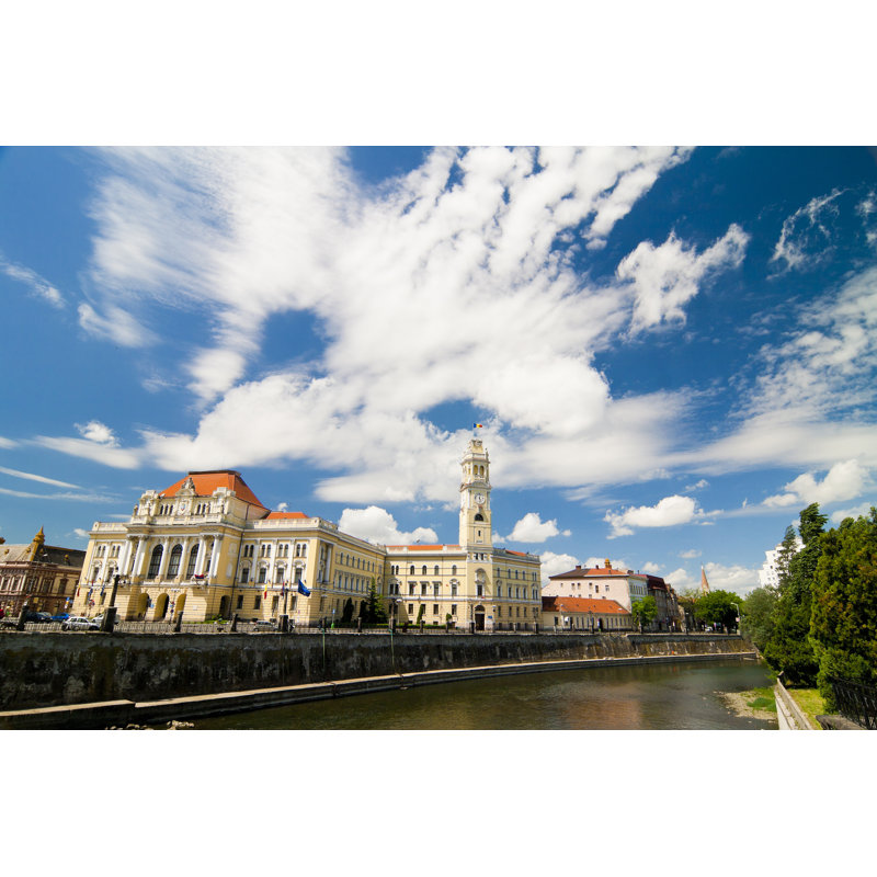 City Hall - Oradea Romania - Wrapped Canvas Print, 61cm H x 91cm W