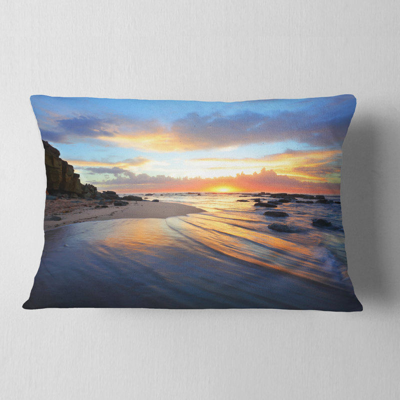 Coussin Seascape, Rectangulaire, 12 po x 20 po