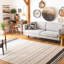 Dorsey Striped Handwoven Cotton Area Rug-1201289930