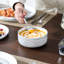 24 Piece Porcelain China Dinnerware Set - Service for 8-1782980669
