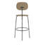 Afteroom Upholstered Stool with Metal Frame-90992948-97266479