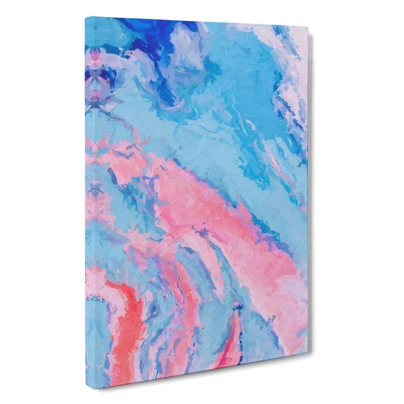 Somebody To Love Abstract - Wrapped Canvas, 76cm H x 50cm W x 3cm D