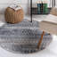 Tapis géométrique gris-497760772