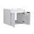 Float Mounting Bathroom Vanity With Resin Sink