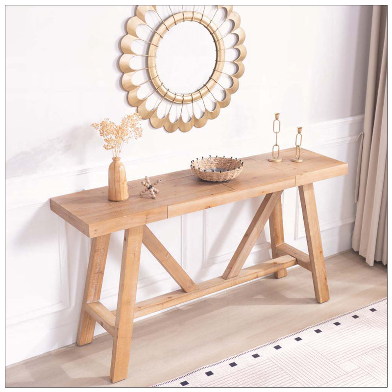 Console en bois 58,5 "