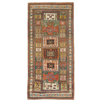 Tapis antique Karatchoph Kazak, vers 1875