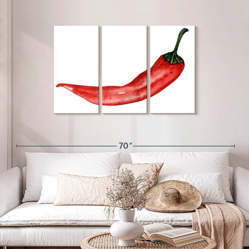 Chili Pepper, 28" H x 45" W