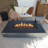 Rectangle Concrete Smokeless Fire Pit Table with Lid-86332010