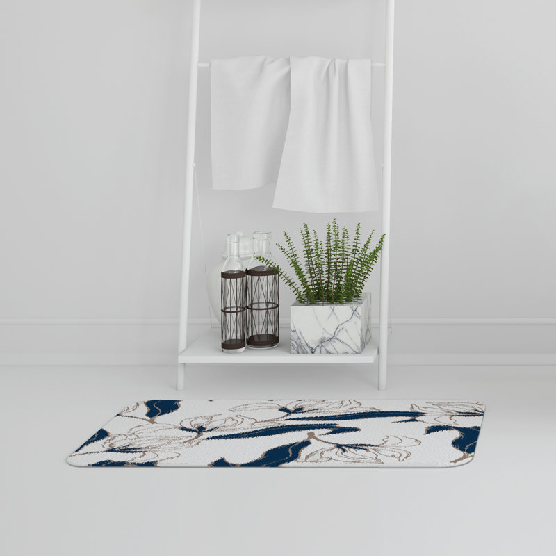Ajenae Memory Foam Non-Slip Bath Rug