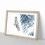 Buzzard Bird in Abstract - Picture Frame Graphic Art Print-55680450-55680451