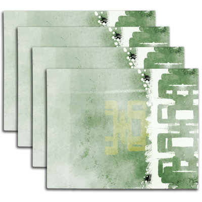 Napperon abstrait en polyester