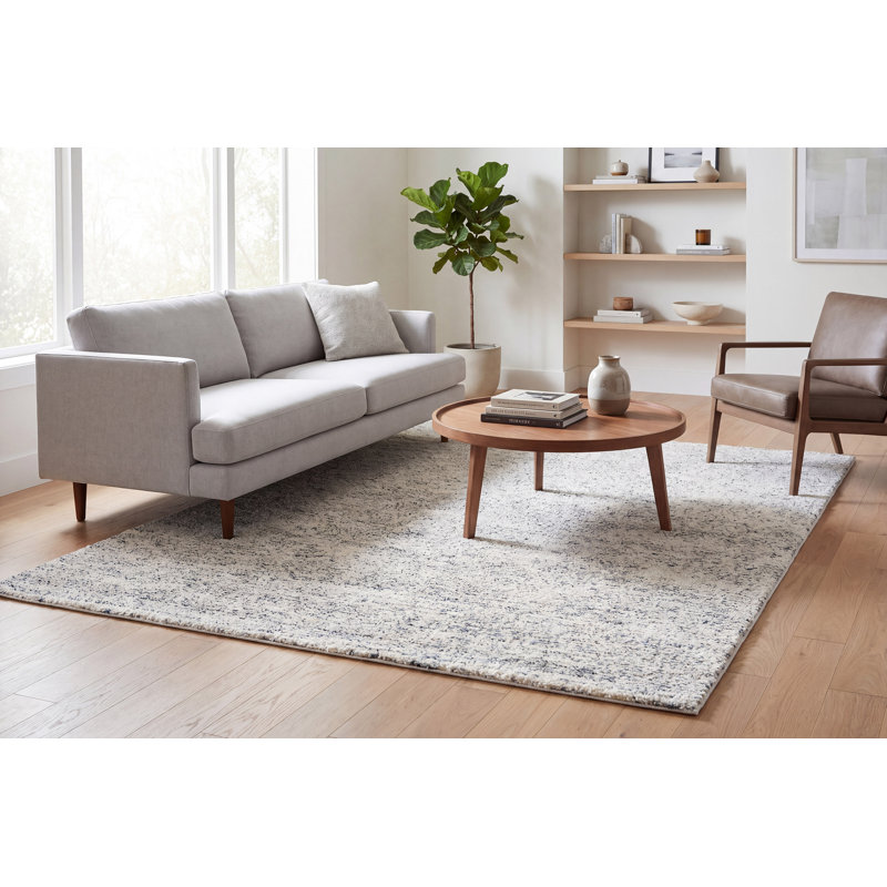 MEHARI 2X3.11 23308-6696 IVORY/GREY/BLUE, Rectangle 2' x 3'11"