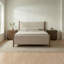 Warren Queen Bed Beige-277095220