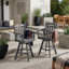 Paquet de 2 tabourets de bar en PEHD: fauteuils pivotants, siège de 24,6 po, 330 lb et résistant aux intempéries