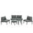 Myley 6-Piece Modular Outdoor Conversation Set With PE Wicker And Aluminum Frame-115762714-115762715