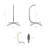 Steel Hammock Chair Stand