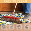  Tapis d'entrée antidérapant pour l'extérieur, 16 po x 24 po, imprimé fleur de citron-466150978-466150983