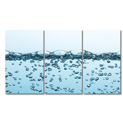 3 Piece No Frame Print on Canvas