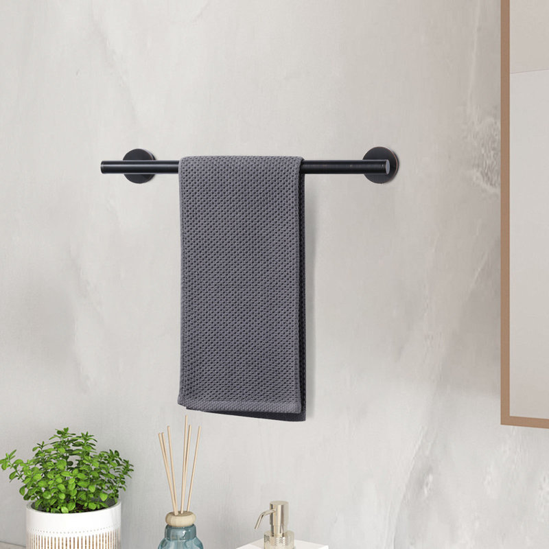 Barre à serviettes murale SUS304, H 2 po x l 16 po x P 3,1 po, Bronze frotté à l'huile
