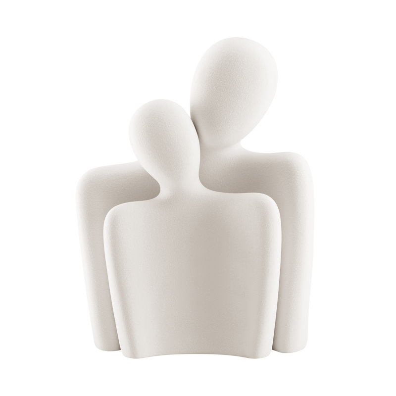 Leiona Matte Abstract Nesting Ceramic Sculpture 