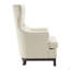 Méridienne capitonnée à boutons 1 pièce Beige