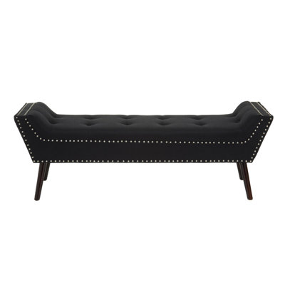 Elkland Polyester Blend Upholstered Bench