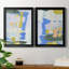Rorschach Rainbow I - ensemble de 2 impressions encadrées sur toile-1605600608-1605600607