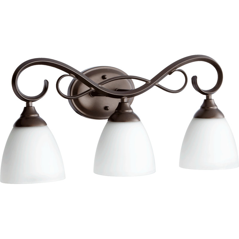Camas 3 - Light Dimmable Vanity Light, Oiled Bronze