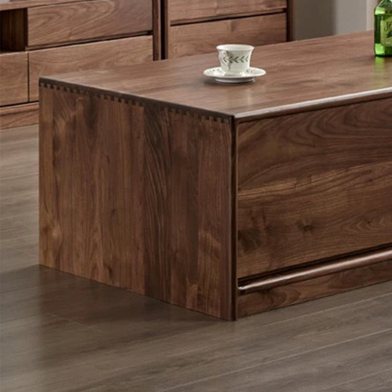 Grande table basse de rangement, H 13,77 po x L 47,24 po x l 25,59 po