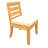 Atnas Teak Wood Patio Dining Set with-112322022