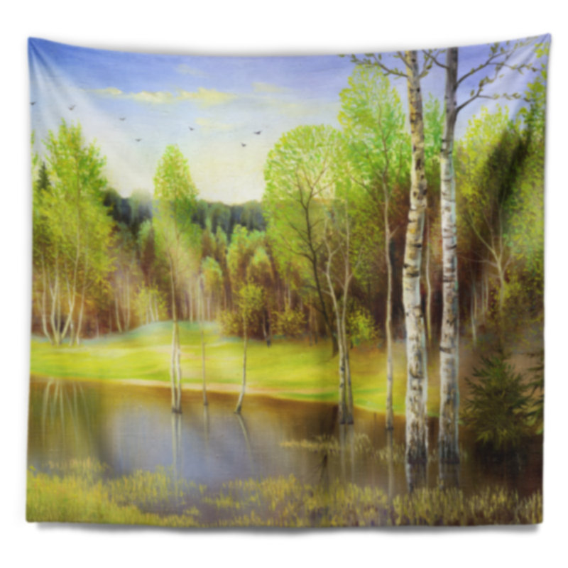 Polyester Tapestry, 32" H x 39" W