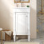 Meuble-lavabo et lavabo peu encombrant en bois MDF style français pour petite maison